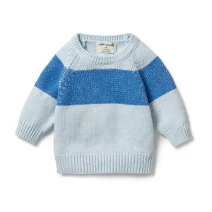 Bluebell Knitted Stripe Jumper
