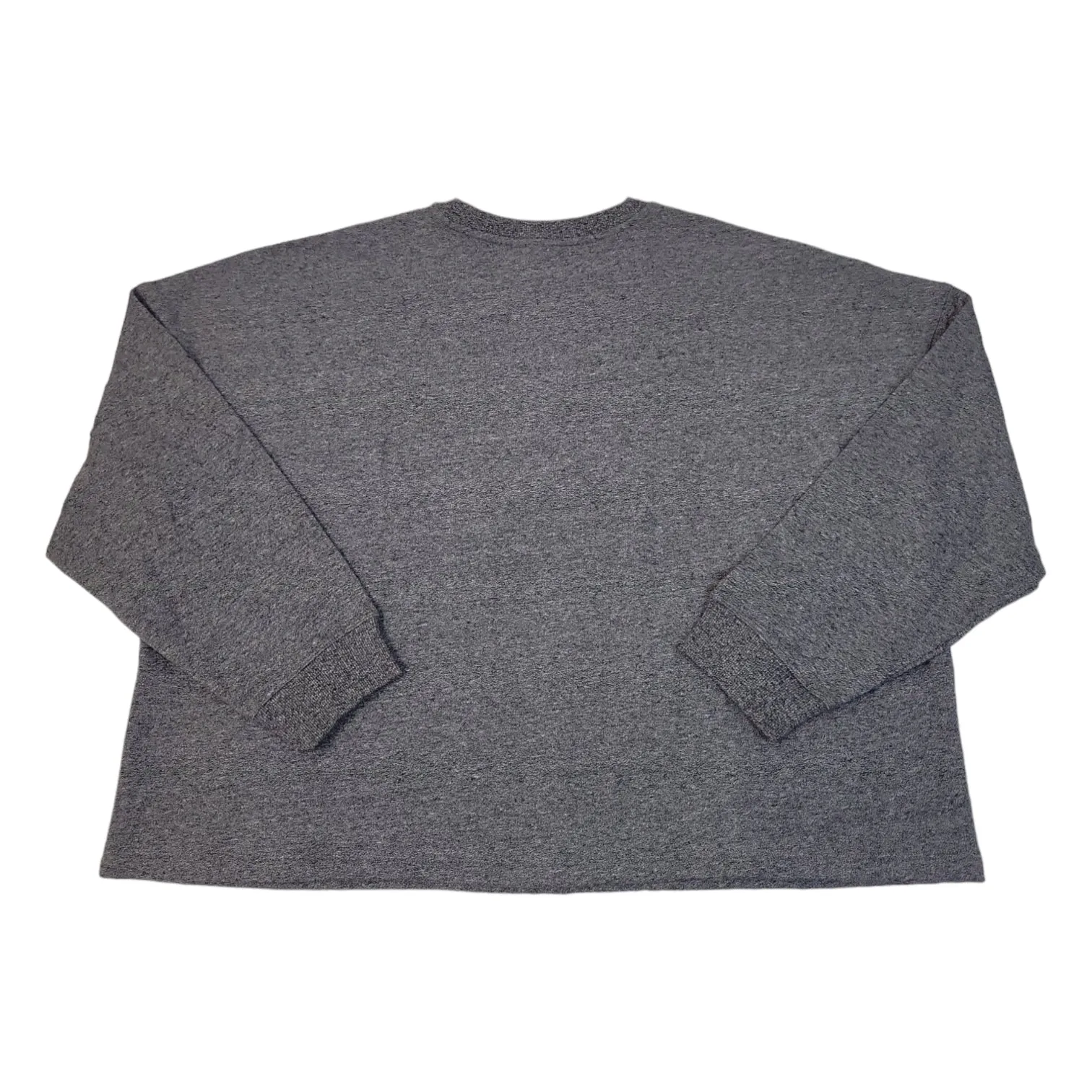 Calvin Klein Women's Relaxed Fit Logo Drop Shoulder Fleece Pullover Sweatshirt