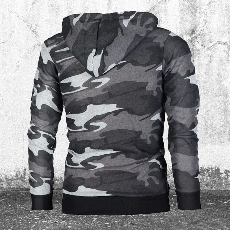 Camouflage Hooded Sweatshirt