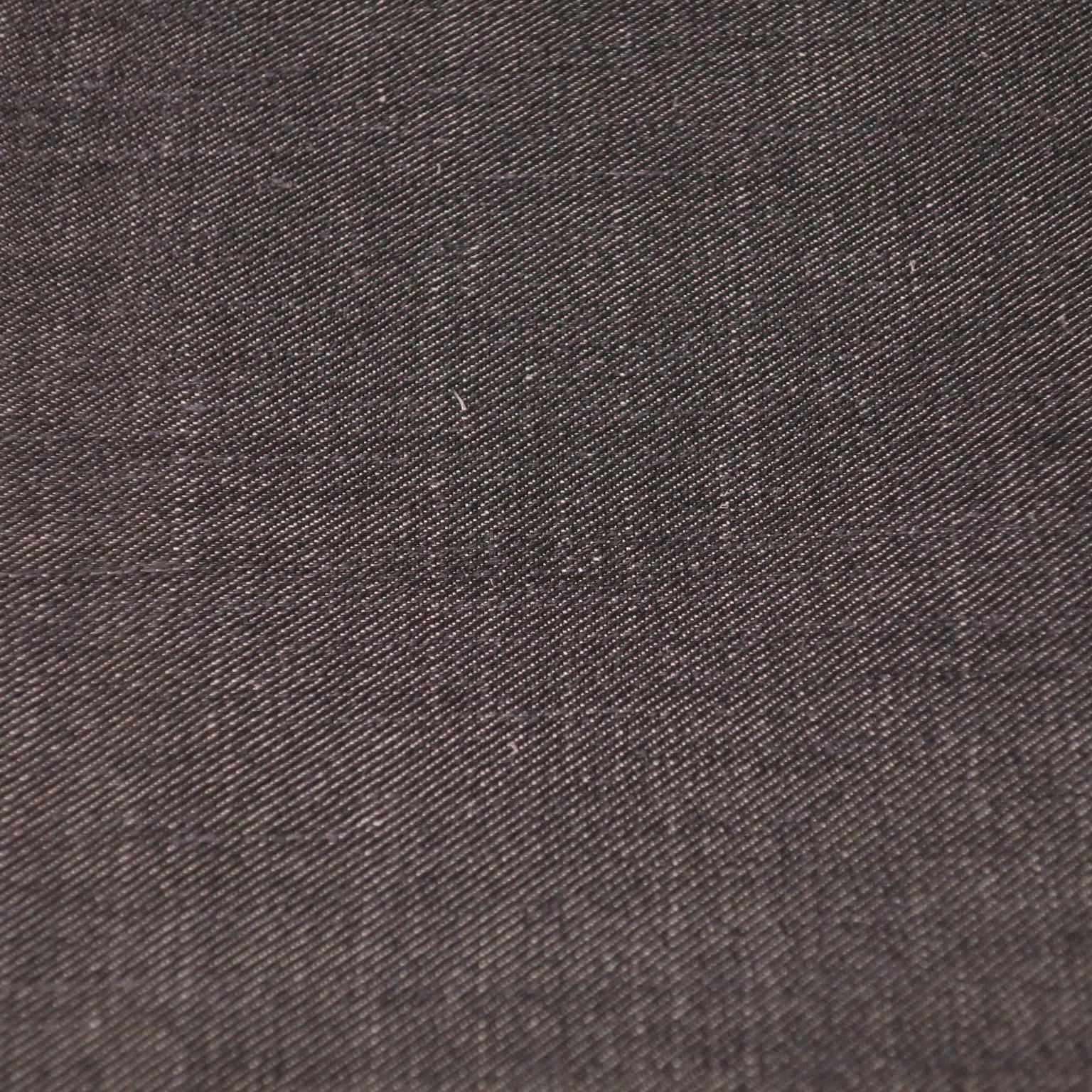 Charcoal Denim Loro Piana Wool Silk and Linen Fabric