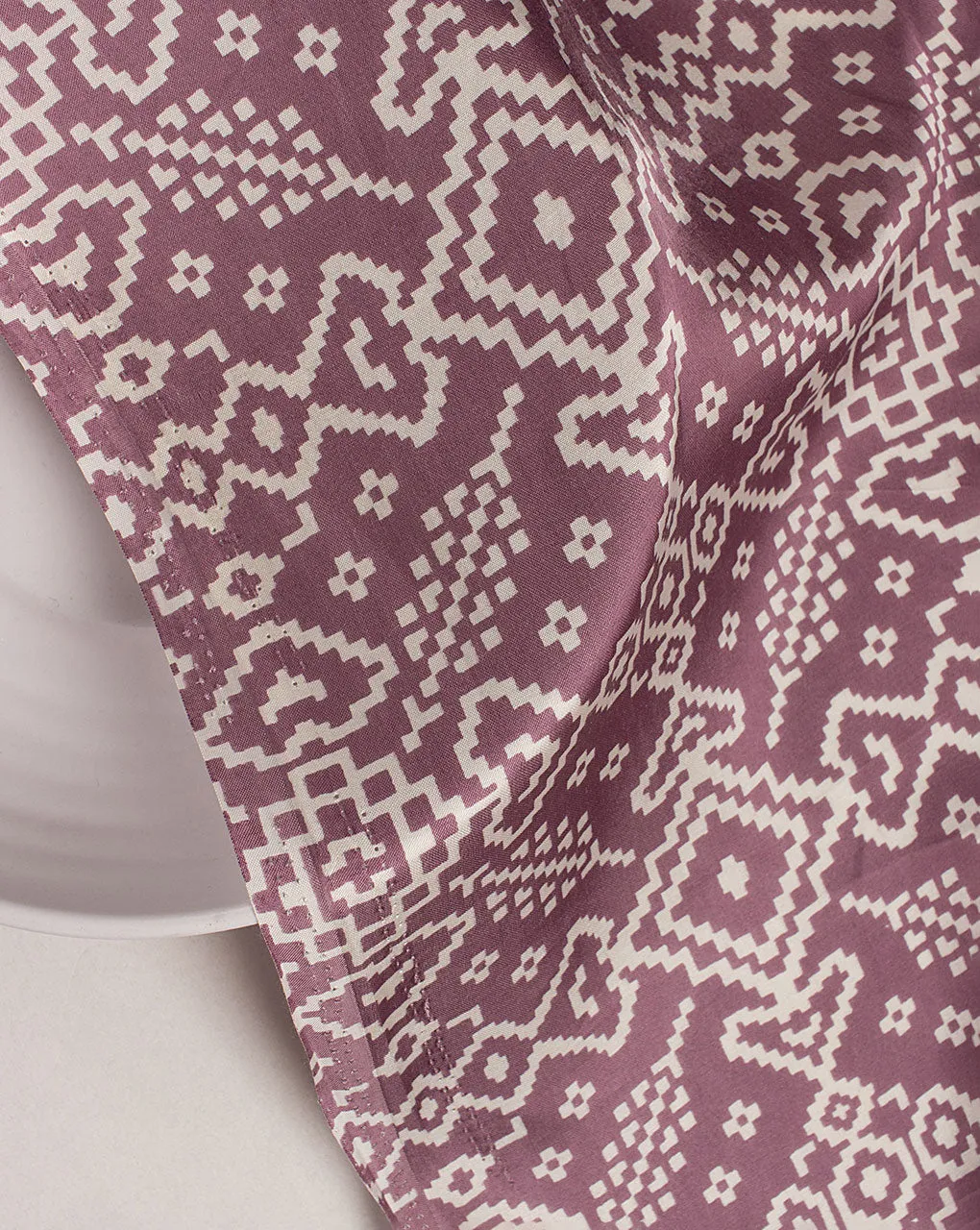 Screen Print Bemberg by Liva Modal Fabric ( Satin Bemberg )