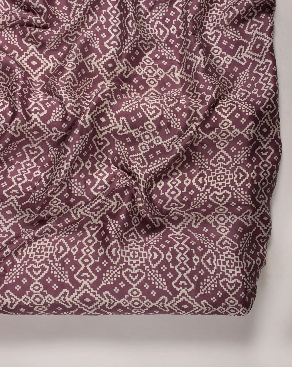 Screen Print Bemberg by Liva Modal Fabric ( Satin Bemberg )